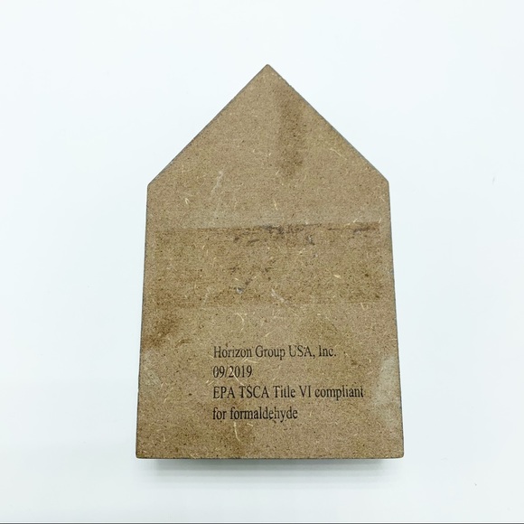 Mini Home Sweet Home Wooden Stand Up House Cut Out - Picture 2 of 7